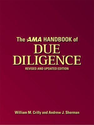 cover image of AMA Handbook of Due Diligence